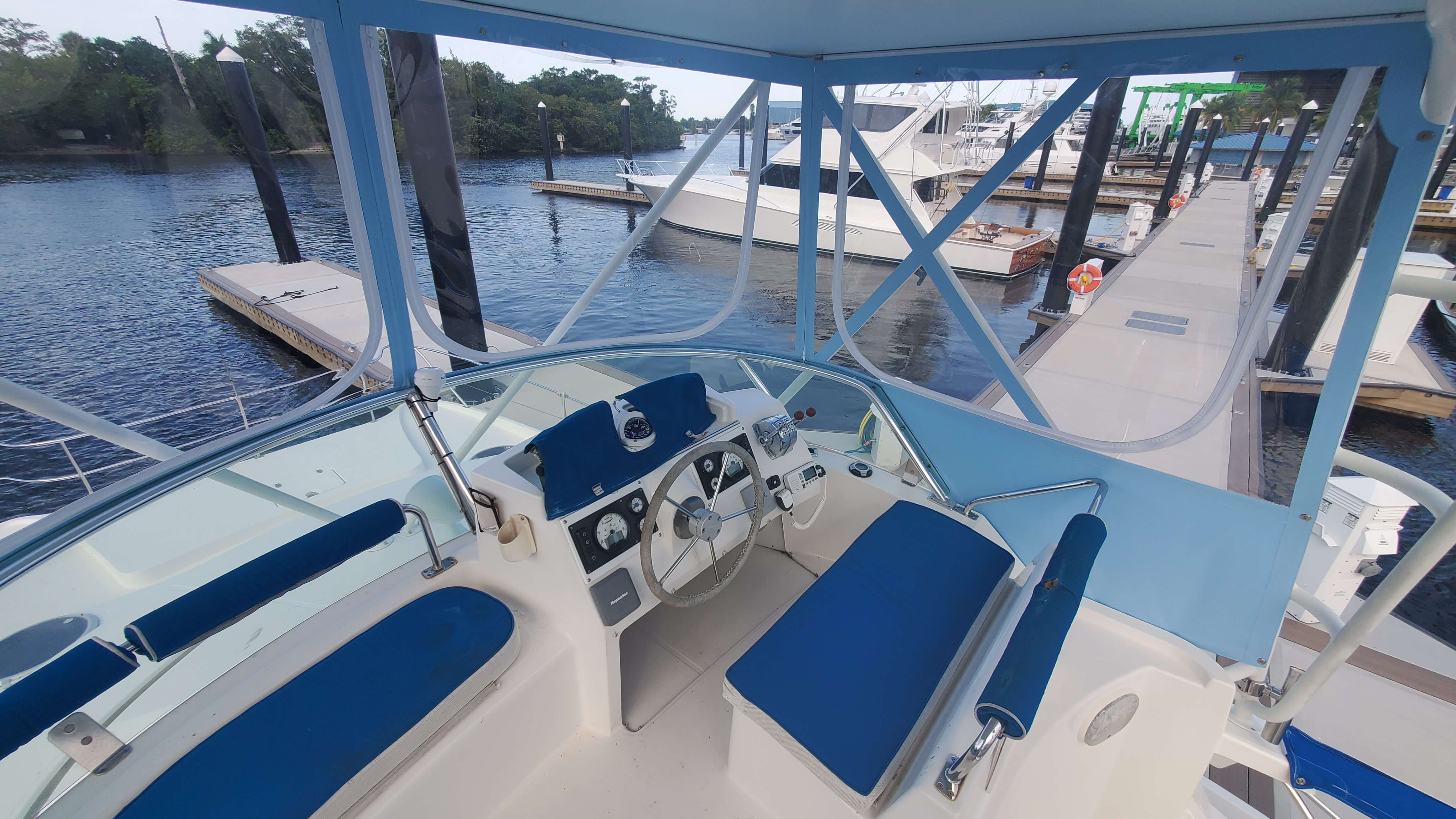 Used Power Catamaran for Sale 2003 Greenland 34 Boat Highlights